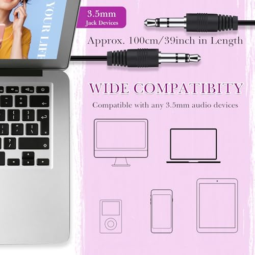 Kanayu 100 Pack Wired Earbuds Bulk for Classroom, No Mic 3.5mm, Pink - color: Pink