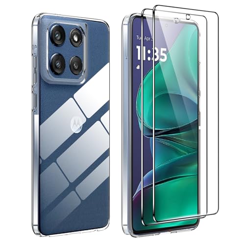 for Motolora Moto G Stylus 5G 2025 Screen Protector(2 pack) Tempered Glass flim with case,9H Hardness,Anti-Scratch, Case Friendly, Bubble Free,HD Clear - color: Moto G Stylus 2005