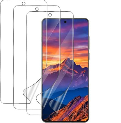 3 Pack for OnePlus 8 Screen Protector [Not Glass], Anti-Scratch, Compatible Fingerprint, Full Adhesive Flexible Film for OnePlus 8 - size: for OnePlus 8 5G