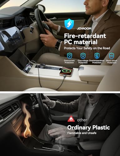 JOYROOM 175W Super Fast Car Charger, 3-Port Car Charger USB C Fast Charge