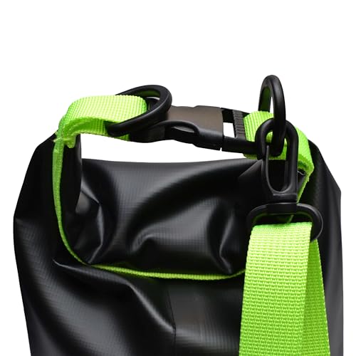 Nupouch Waterproof Cell Phone Sling Bag - Waterproof Phone Pouch Crossbody Dry Bag with Touchscreen Window for Travel, Beach, Boating, Hiking - Black - color: Black