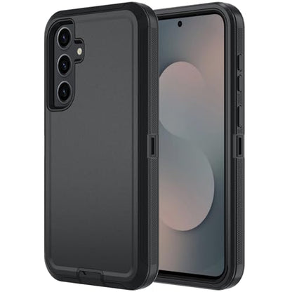 for Samsung Galaxy S25 FE 5G Case, Heavy Duty case,[Military Grade Protective ][Shockproof] [Dropproof] [Dust-Proof],(Black-Belt Clip) ﻿ - color: Black-Belt Clip