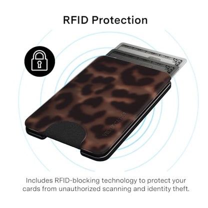 VELVET CAVIAR compatible with MagSafe Wallet 2.0 | Magnetic Card Holder Wallet for iPhone 17/16/15/14/13/12 or Phone Cases compatible with MagSafe | It Girl Leopard - color: It Girl Leopard