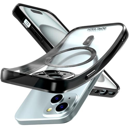 Rome Tech Clear Case Compatible with MagSafe for iPhone 14 Plus (2022) - Slim and Rugged Fit Thin Shockproof Case Compatible with Magsafe Devices - Clarity - style: iPhone 14 Plus