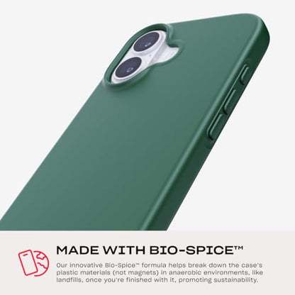 Tech21 EvoLite Case for iPhone 17 – Quantum Green | Slim Protective Case | Impact Protection | Wireless Charging Compatible - color: Green, size: iPhone 17