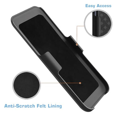 Fingic Compatible with Google Pixel 10 Pro/Pixel 10 Case Belt Clip Holster | Kickstand Combo Shell Swivel Holster Rugged Shockproof Antiscratch Protective for Google Pixel 10/ 10 Pro ( 6.3" 2025),Black