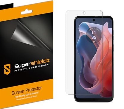 Supershieldz (3 Pack) Anti-Glare (Matte) Screen Protector Designed for Motorola Moto G Play (2024)