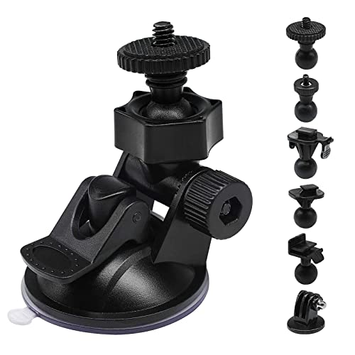 Sportway S30 Pro Dash Cam Suction Mount (2 Gen) 360° Secure Adjustable View