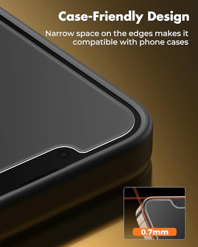 UNBREAKcable 4PCS Screen Protector for iPhone 13 Pro Max - 2 Privacy Tempered Glass+2 Clear Glass Double Shatterproof [Installation Frame] [9H Hardness] [Case Friendly] Anti-Scratch iPhone 6.7 inch - size: iPhone 13 Pro Max