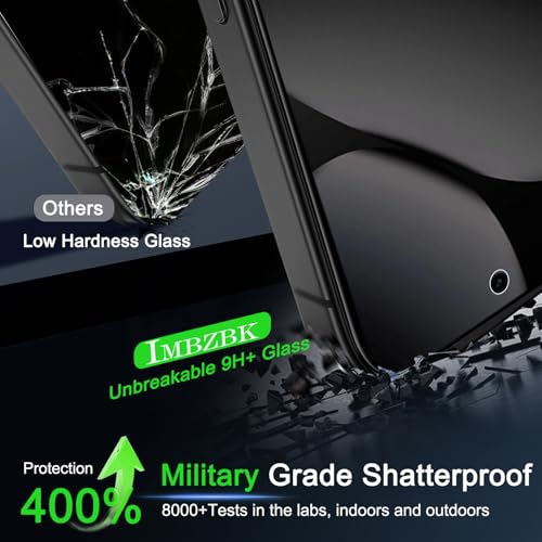 IMBZBK Screen Protector for Google Pixel 10 Pro XL, Tempered Glass,3+3 Pack - size: Pixel 10 Pro XL 6.8 inch