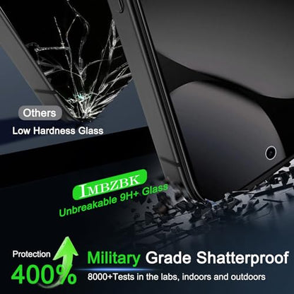 IMBZBK Screen Protector for Google Pixel 10 Pro XL, Tempered Glass,3+3 Pack - size: Pixel 10 Pro XL 6.8 inch