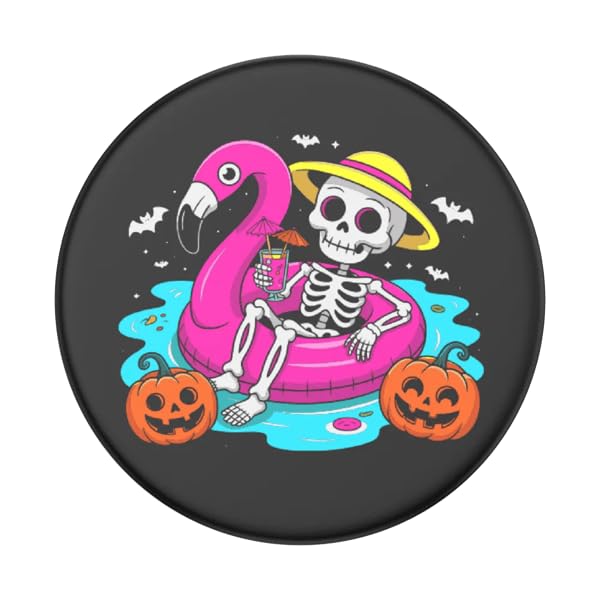 PopSockets Adhesive Phone Grip, Holder- Skelly Chill - color: Skelly Chill, style: Adhesive