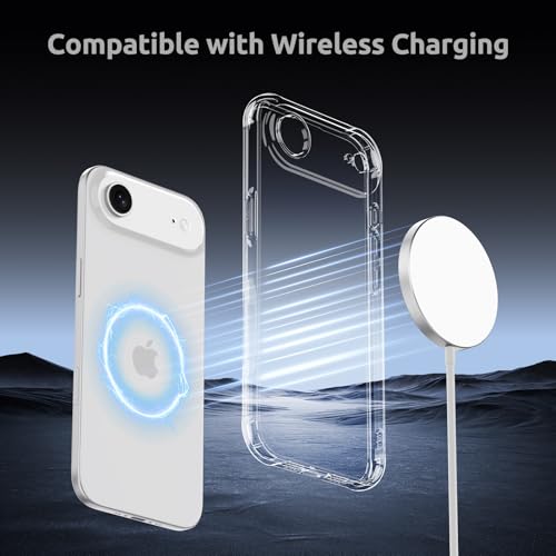 WXR for iPhone 17 Air Clear Case, Anti-Yellowing - size: for iphone 17 Air case