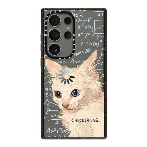 CASETiFY for Galaxy S24 Ultra Case - Impact | 8.2 ft. 4x Military Grade Drop Protection | Calculating... | Black - color: Calculating..., size: Galaxy S24 Ultra (6.8")