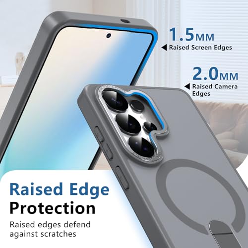 for Samsung Galaxy-S26-Ultra Case, Slim Fit & Matte, Gray - color: Gray, size: Galaxy S26 Ultra 6.9"