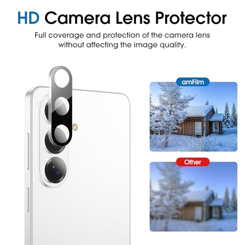 amFilm OneTouch for Samsung Galaxy S26+/S26 Plus Privacy Screen Protector - size: S26P-6.7"