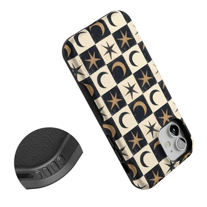 Casely iPhone 12 Mini Case | Mystic Moonstar | Black Celestial | Bold Protective Design | MagSafe Compatible Design - color: Mystic Moonstar | Black Celestial, size: Iphone 12 Mini