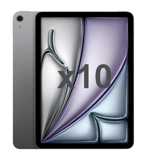 10 Pack Tempered Glass Screen Protector Guard for Apple iPad Air 11 Inch 8th Gen M4 2026 Bulk