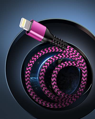 Long iPhone Charger Cable [2Pack, 10FT] MFi Certified USB to Lightning Cord - size: 10FT