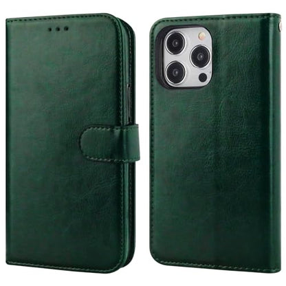 Bocasal Detachable Wallet Case Card Holder for iPhone 15 Pro Max Green | RFID Blocking Kickstand Card Slots Holder PU Leather Magnetic Shockproof Wrist Strap Removable Flip Protective Cover 6.7 inch - color: Green