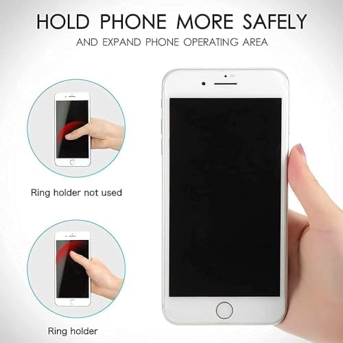 Magnetic Retractable Phone Stand, Phone Grip, Suitable for Round Foldable Phones and Tablet Accessories - Transparent ShinePowder (Magnetic Purple) - color: Magnetic purple