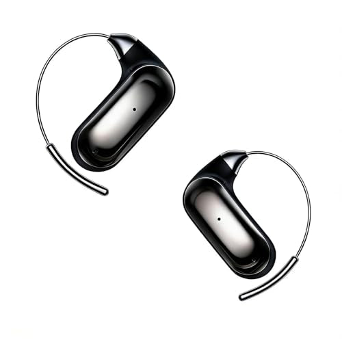 Xmenha Open Over Ear Earbuds Wireless Bluetooth Open Ear Headphones - color: Black