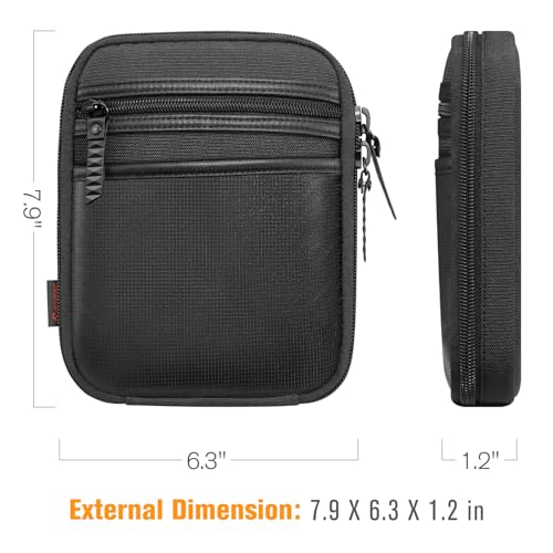FINPAC Concealed Carry Gun Pouch, Soft Pistol Case Fanny Pack Firearm Bag | Pistol Bag Waist Belt with Holster for Handgun, Air Gun, Men, Women - color: Black - Small Size