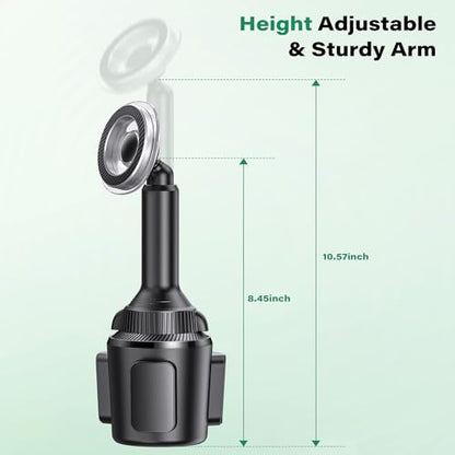 ICARMOUNT Golf Cart Phone Holder, Strong Magnetic Cup Holder - color: MagSafe