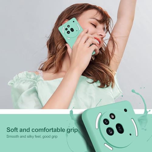 Silicone Case for Nothing Phone 3A Pro, Mint Green - color: Mint, size: Nothing Phone 3A Pro