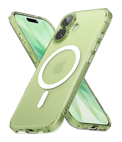 Ringke for iPhone 17 Case [Fusion Magnetic Matte Clear] | Compatible with MagSafe, Oil & Dirt Resistant, Anti-Fingerprint Technology Prevents Oily Smudges, Feels Velvety Soft - size: iPhone 17