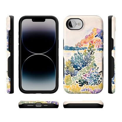 Casely iPhone 16e Case | Calm Waters | The Met Museum | Bold Protective Design | Compatible with MagSafe - color: Calm Waters | The Met Museum