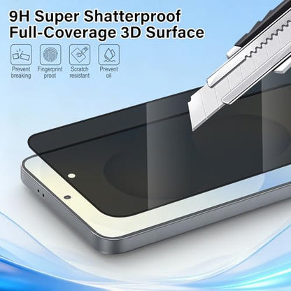 Screen Protector for Samsung Galaxy S25/S24 (3er-Pack) Privacy Tempered - color: Galaxy S25