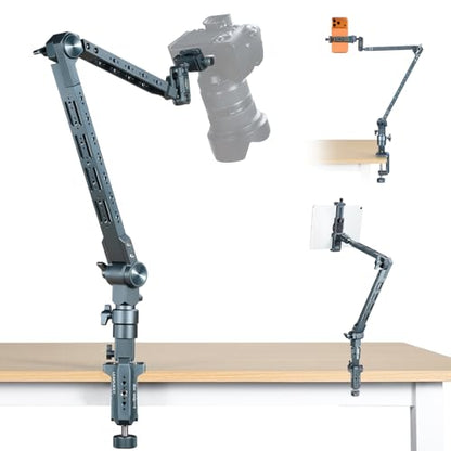 Heavy Duty Magic Arm, Desktop Overhead Mount, 5kg Weight Capacity