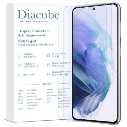 3-Pack Anti-Blue Light Matte Screen Protector For Samsung Galaxy S21 Plus [Support Fingerprint Unlock] Anti-Glare, Anti-Fingerprint [Eye Protection] Bubble-Free Installation with Alignment Jig - size: Galaxy S21 Plus