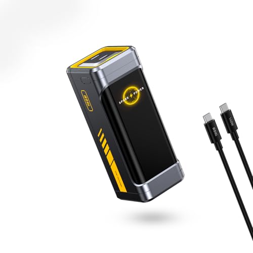 AOHI 210W PD 3.1 Laptop Power Bank 10000mAh, Dual 140W USB-C Port Charger - color: 10000mAh 210W