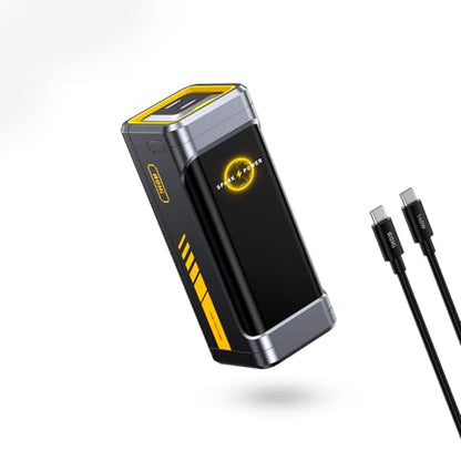 AOHI 210W PD 3.1 Laptop Power Bank 10000mAh, Dual 140W USB-C Port Charger - color: 10000mAh 210W