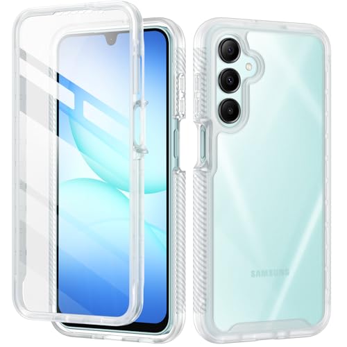seacosmo Designed for Samsung Galaxy A17 A16 5G Phone Case, Full Body Shockproof Cover, with Built-in Screen Protector Slim Fit Protective Case for Galaxy A17 A16, Clear Matte - color: Clear Matte, size: Samsung Galaxy A17/A16