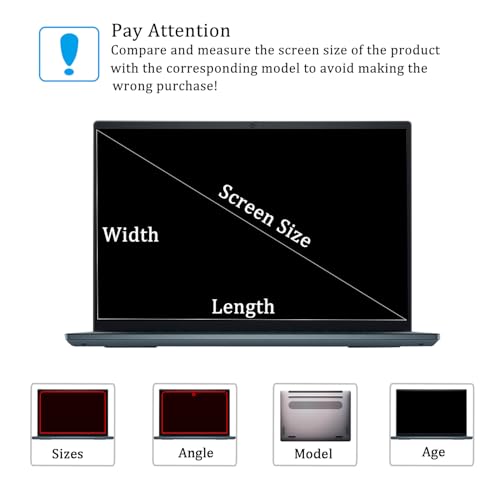 i-Tensodo 2 Pack 15.6 Inch Tempered Glass Screen Protector for HP Envy x360 15.6/Pavilion 15.6/ Probook 15.6/EliteBook 15.6/OMEN 15.6/Victus 15.6/Ominbook 3 15.6, HP 15.6" 16:9 Laptop, 9H Hardness - color: Tempered Glass