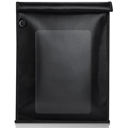 Simket Large Faraday Bags for Laptop(17 x 15 inches) Signal Blocking Faraday Cage, Cell Phone Signal Blocker, Anti-Tracking RFID Faraday Pouch, Blocking All Tpye of Signal Bag - size: XL(Up Size to Laptop)