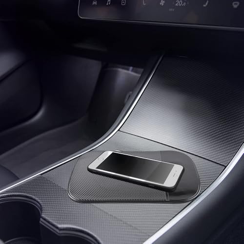 Car Dashboard Sticky Pad (2 Pack), Larger Size Reusable and Washable Anti-Slip Cell Pads with Strong Adhesive, Can Hold Cell Phones, Sunglasses, Coins ect. (7.5" x 5.5")