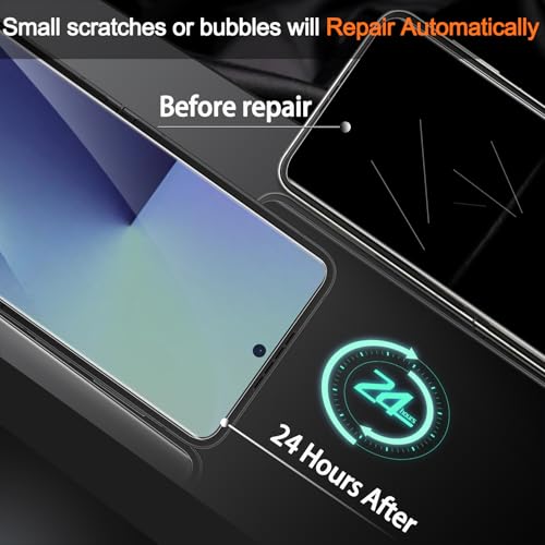 IMBZBK 9 in 1 Screen Protector for Samsung Galaxy Z Flip 7, 3+3+3 Pack - color: Z Flip 7-Transparent