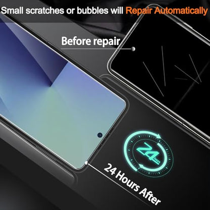 IMBZBK 9 in 1 Screen Protector for Samsung Galaxy Z Flip 7, 3+3+3 Pack - color: Z Flip 7-Transparent