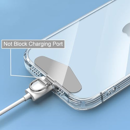 TENOC Metal Phone Tether Tab, 2Pcs, Silver - color: Silver