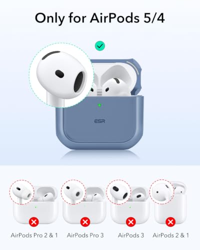 ESR for AirPods 5/4 Case (2026/2024), Compatible with MagSafe, Dark Blue - color: Dark Blue, size: AirPods 5&4 Case