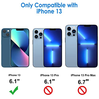 JETech Screen Protector for iPhone 13, 2+2 Pack - size: iPhone 13