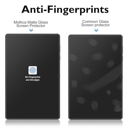 Mothca Matte Glass Screen Protector for Galaxy Tab S11 Ultra 14.6-inch 2025 with Easy Installation Frame, Anti-Glare & Anti-Fingerprint, 9H Hardness Tempered Glass, Smooth as Silk - size: S11 Ultra 14.6"