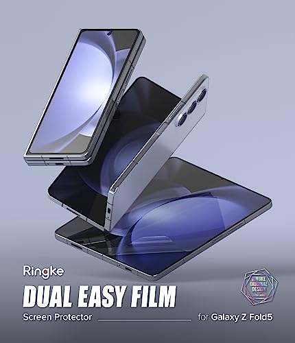 Ringke for Samsung Galaxy Z Fold 5 Screen Protector [Dual Easy Film]