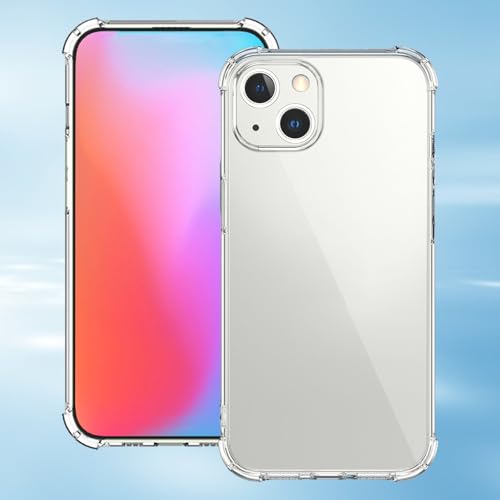 for iPhone 15 Case Clear, Military-Grade Drop Protection, Transparent Soft Shockproof Protective Slim Thin Phone Bumper Phone Cases for iPhone 15 - Clear - color: Clear, size: iphon 15