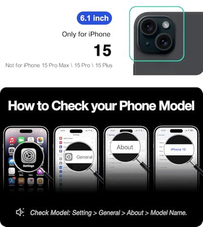 Magnetic for iPhone 15 Wallet Case with Card Holder Black | Compatible with MagSafe, Shockproof Phone Cover with Detachable RFID Blocking Credit Card Slot, Black - color: Black, size: iPhone 15