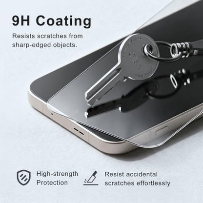 3 Pack Screen Protector for OnePlus 15 with Dust-Free Installation Box, Auto-Alignment Tempered Glass, 0.23mm Ultra-Thin, Fingerprint Unlock Compatible, HD Clear - size: OnePlus 15 5G